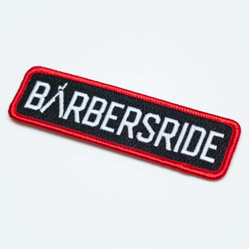Captain Fawcett's Embroidered BarbersRide Patch