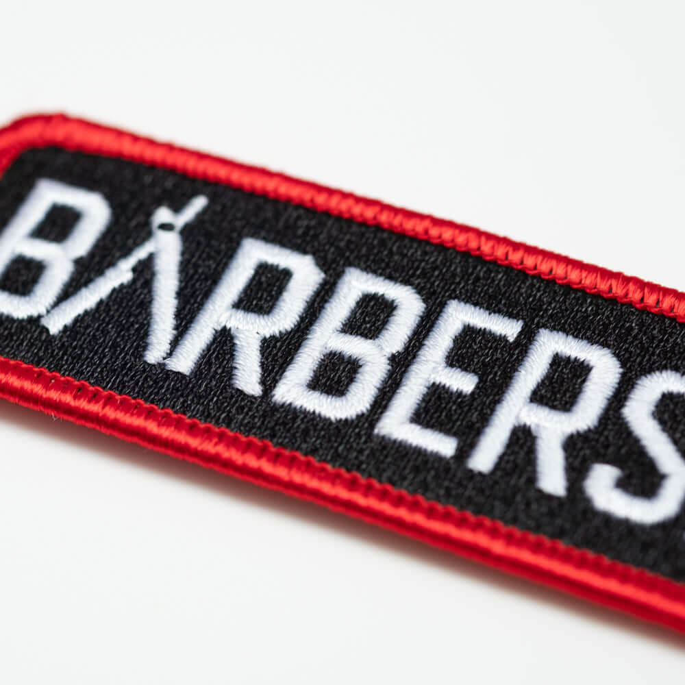 Captain Fawcett's Embroidered BarbersRide Patch