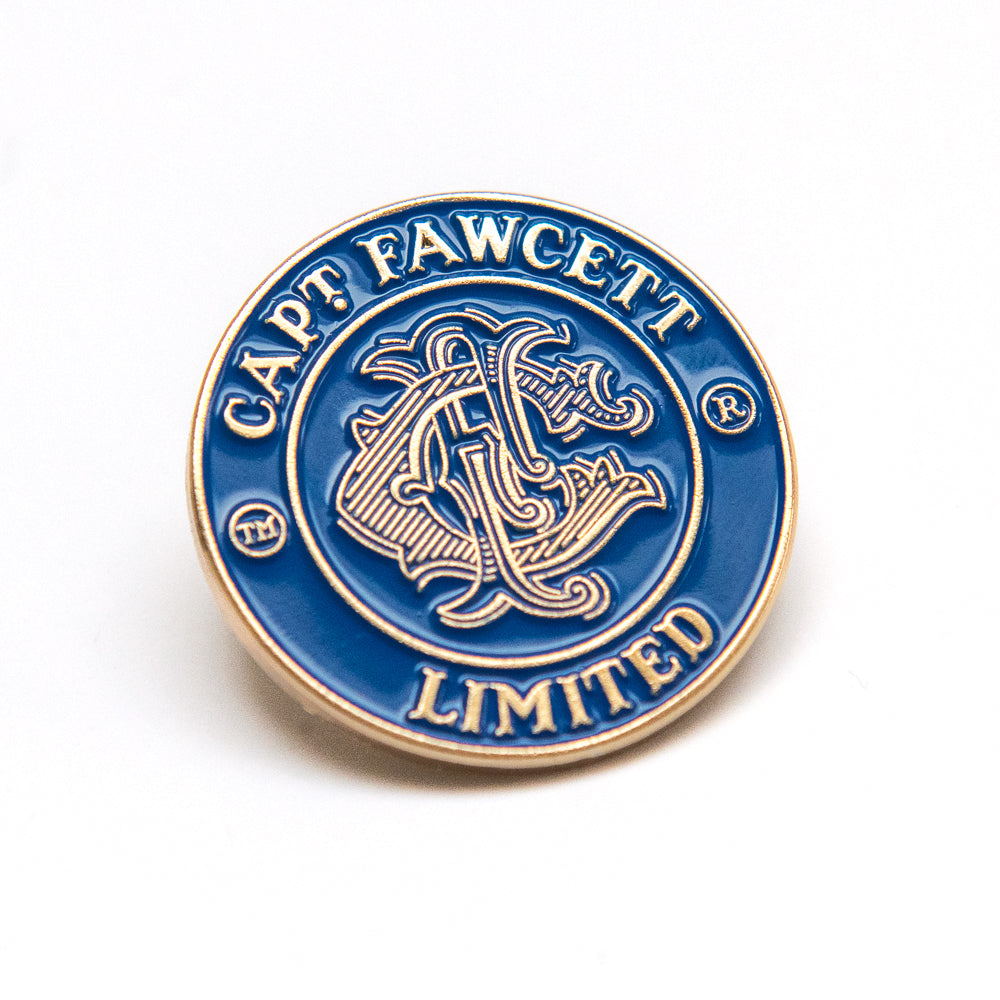 Captain Fawcett Enamel Badge 