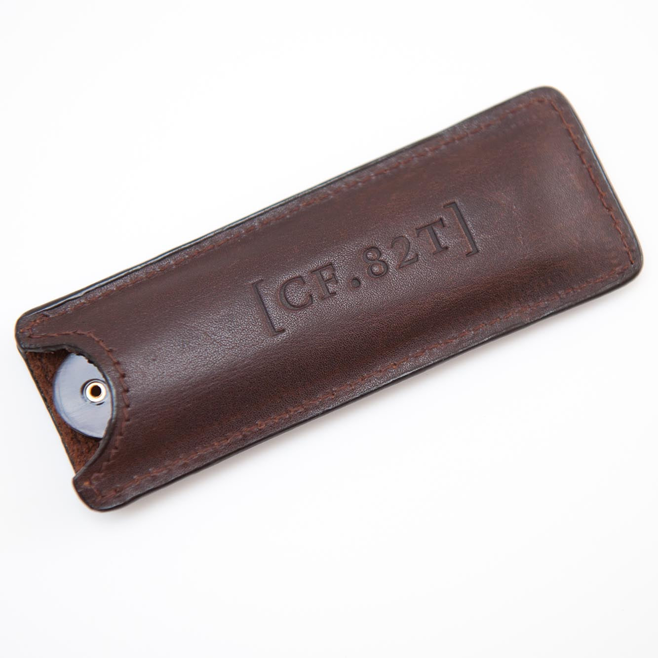 Beard Comb with Leather Case