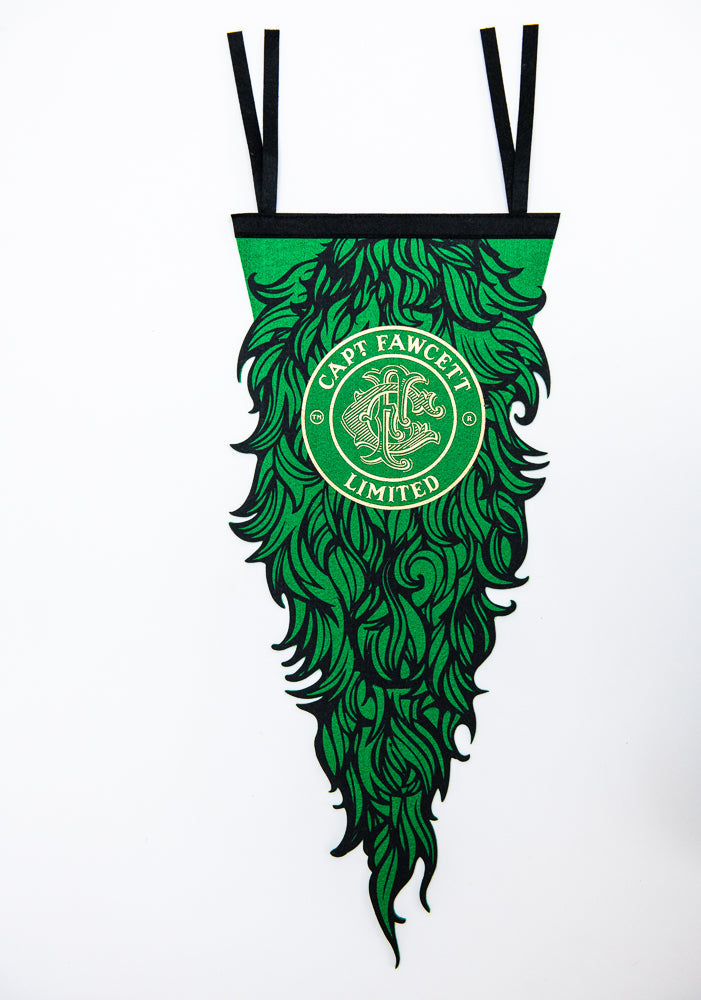 Captain Fawcett's Felt Pennant