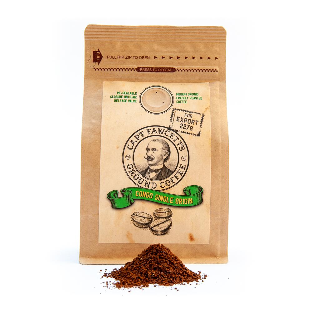 Captain Fawcett's Coffee (Congo Single Origin) Freshly Roasted